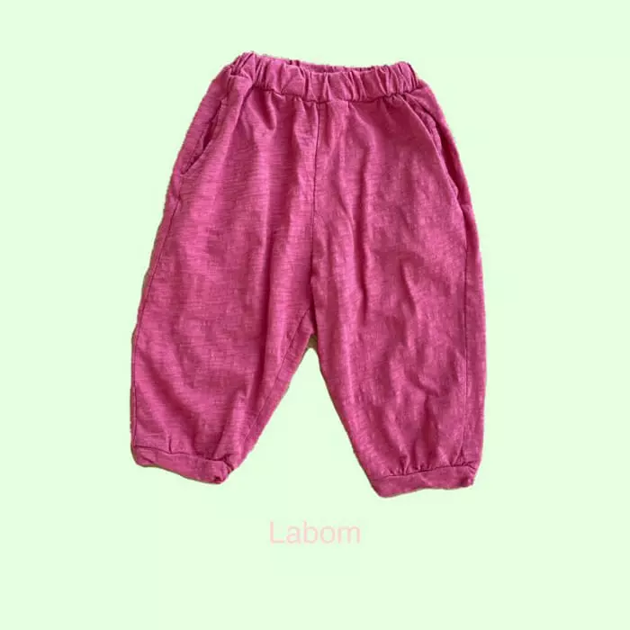 Labom - Korean Children Fashion - #kidsshorts - Woodie Slun Jogger Pants