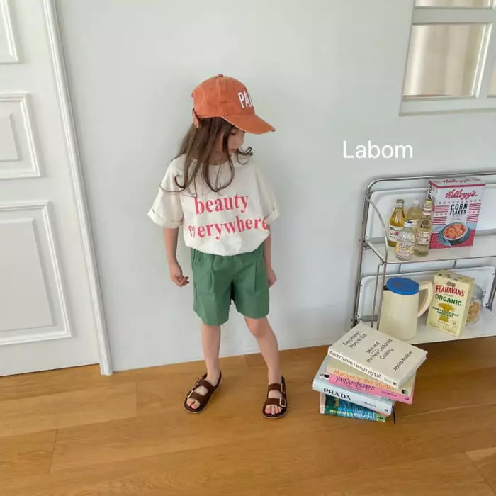 Labom - Korean Children Fashion - #kidsstore - Beatiful Short Sleeves Tee - 9