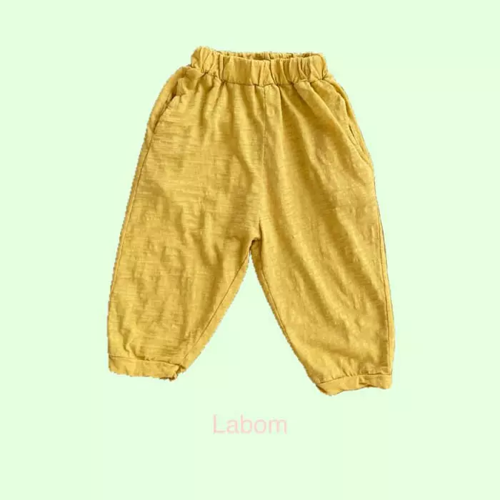Labom - Korean Children Fashion - #kidsstore - Woodie Slun Jogger Pants - 2