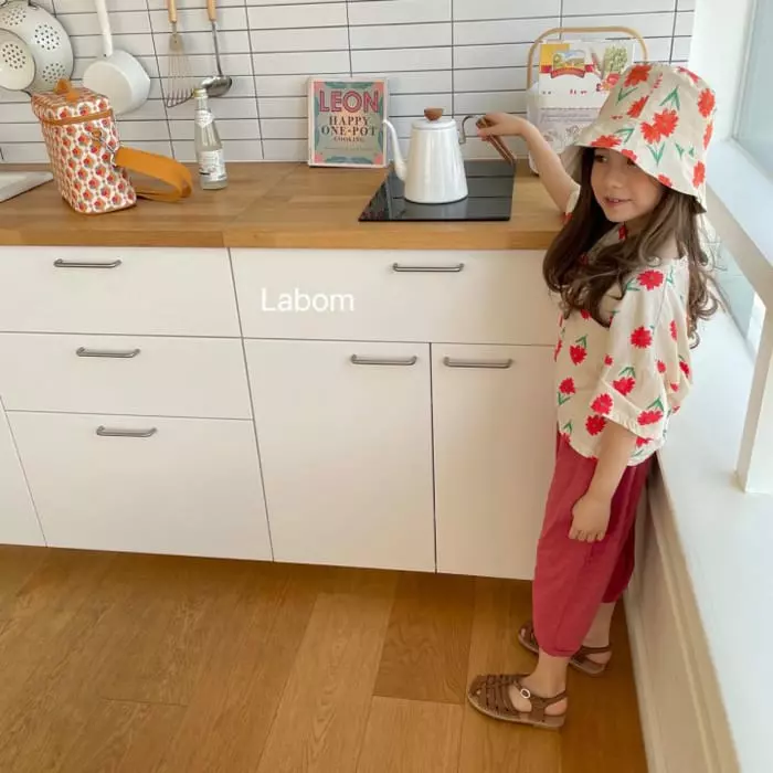 Labom - Korean Children Fashion - #littlefashionista - Woodie Slun Jogger Pants - 5