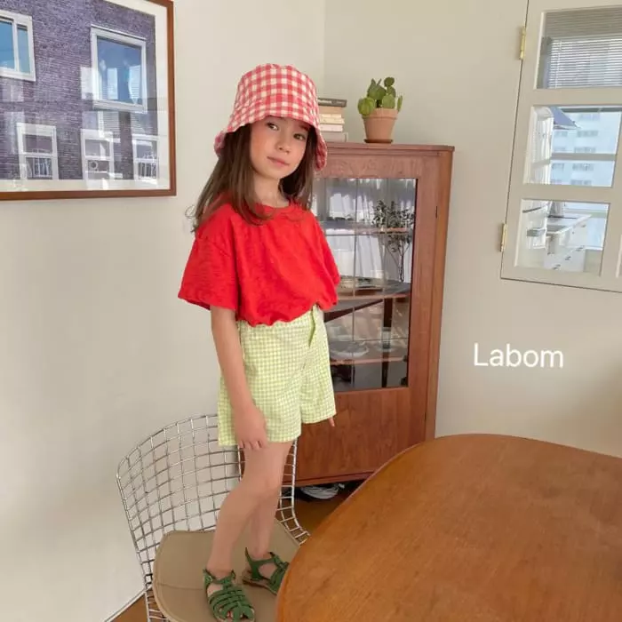 Labom - Korean Children Fashion - #magicofchildhood - Eddie Slub Tee - 12