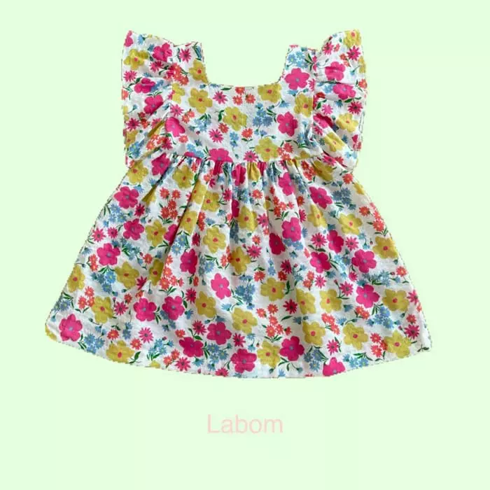 Labom - Korean Children Fashion - #minifashionista - Lala Frill One-piece