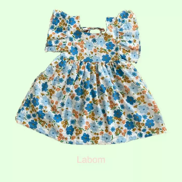 Labom - Korean Children Fashion - #prettylittlegirls - Lala Frill One-piece - 2