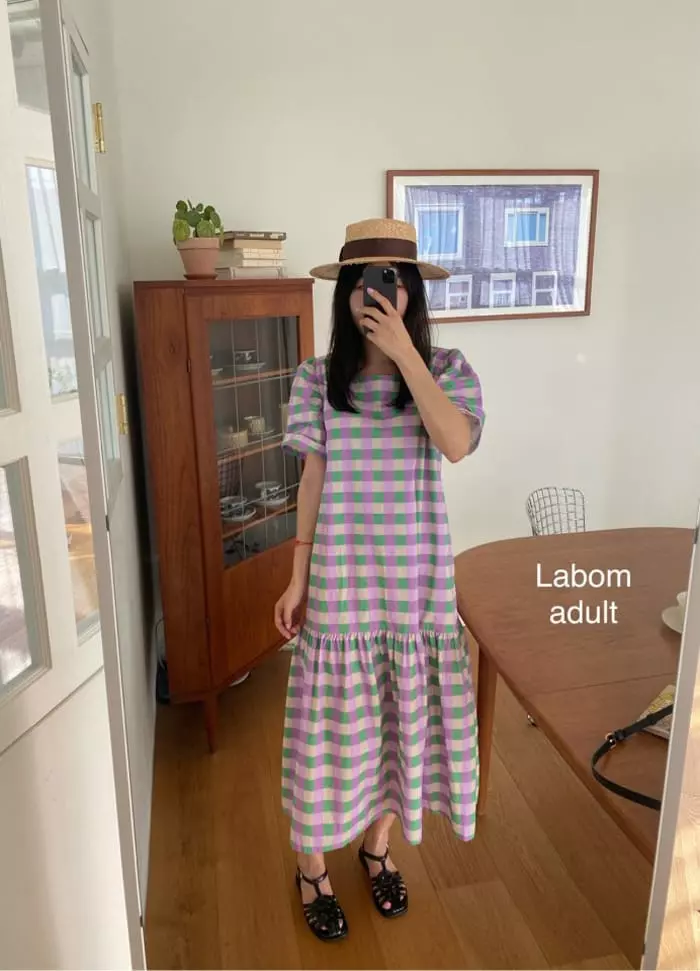 Labom - Korean Women Fashion - #momslook - Picnic One-piece Mom