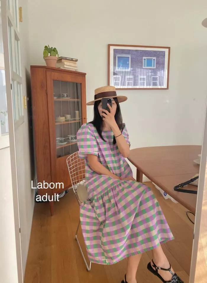 Labom - Korean Women Fashion - #momslook - Picnic One-piece Mom - 11
