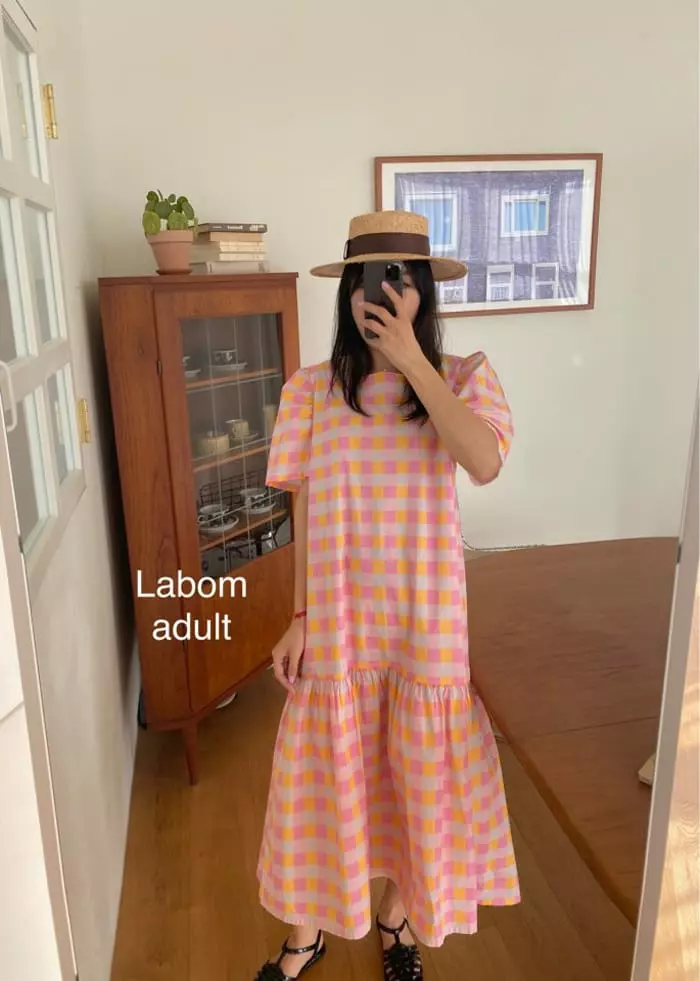 Labom - Korean Women Fashion - #momslook - Picnic One-piece Mom - 3