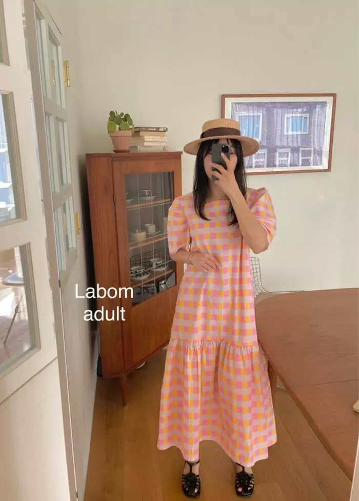 Labom - Korean Women Fashion - #momslook - Picnic One-piece Mom - 5