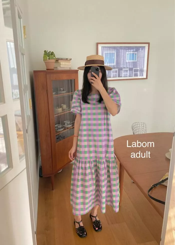 Labom - Korean Women Fashion - #momslook - Picnic One-piece Mom - 7