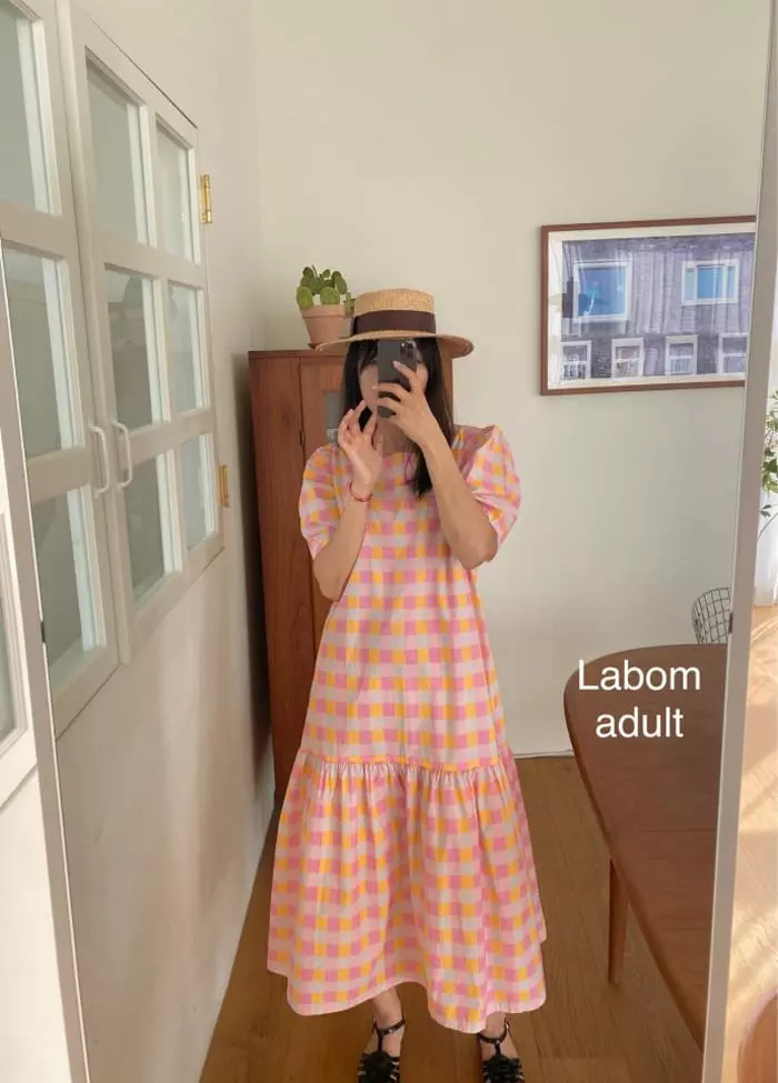 Labom - Korean Women Fashion - #momslook - Picnic One-piece Mom - 4