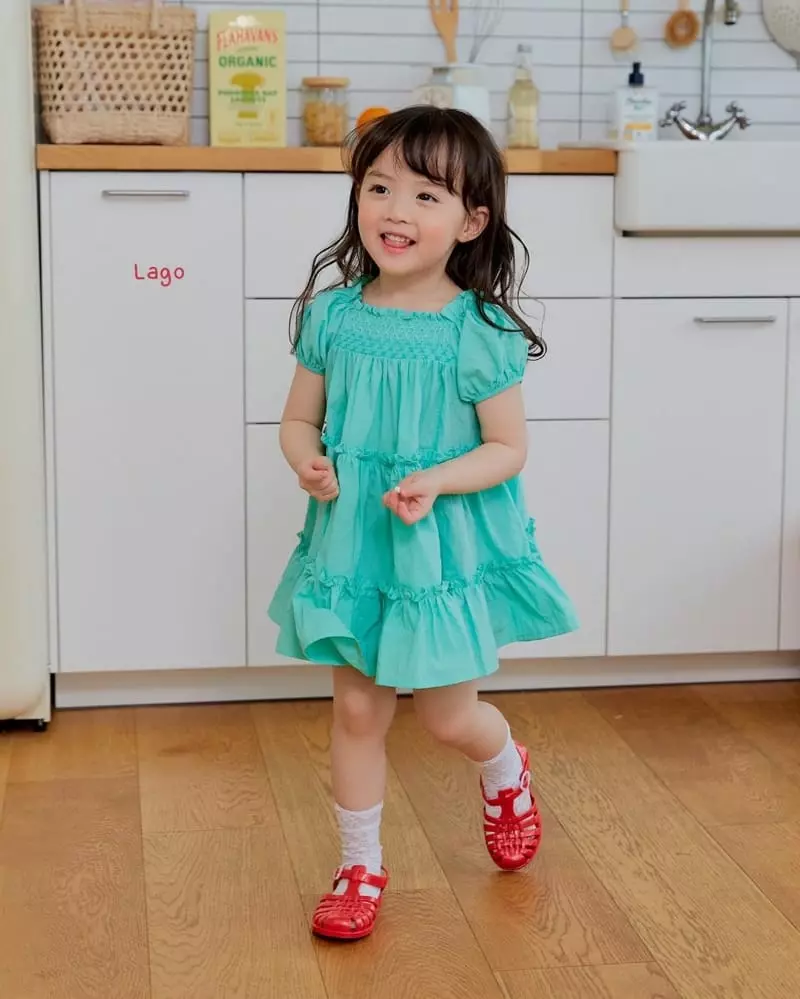 Lago - Korean Children Fashion - #Kfashion4kids - Dia One-piece - 3