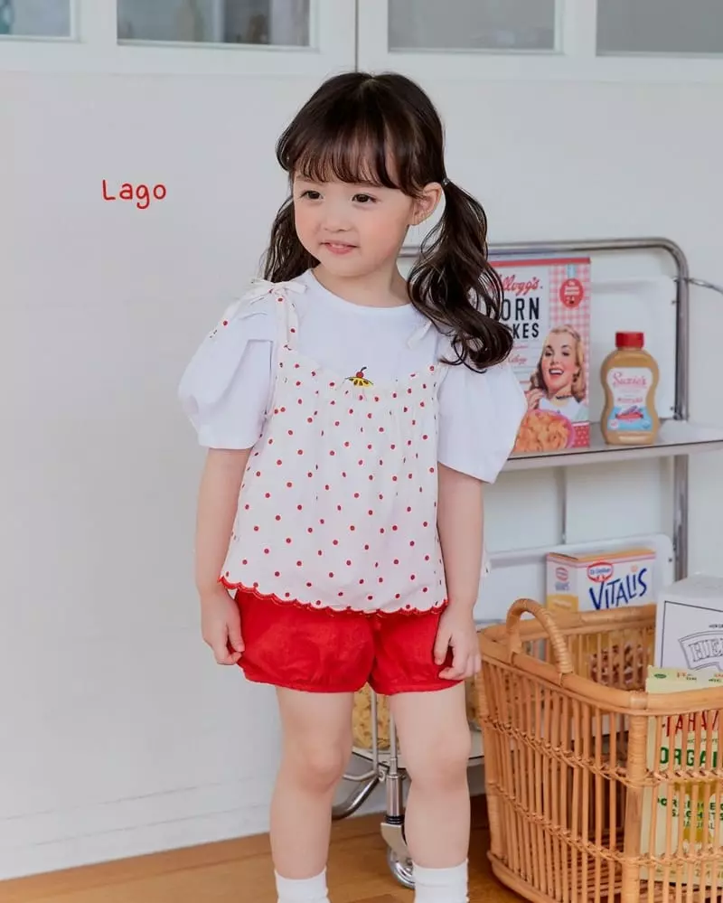 Lago - Korean Children Fashion - #childofig - Dot Blouse - 6
