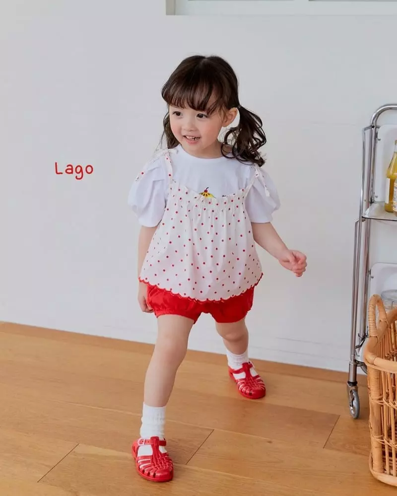 Lago - Korean Children Fashion - #designkidswear - Dot Blouse - 8