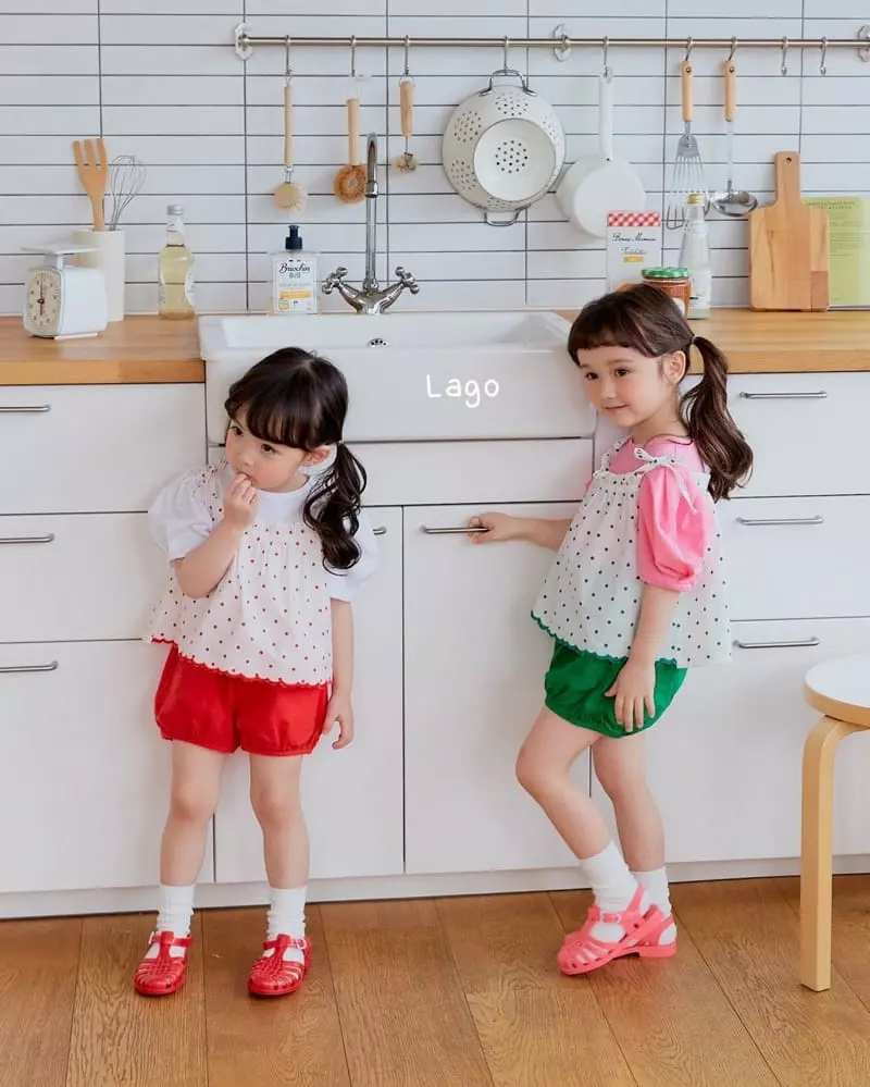 Lago - Korean Children Fashion - #discoveringself - Dot Blouse - 9