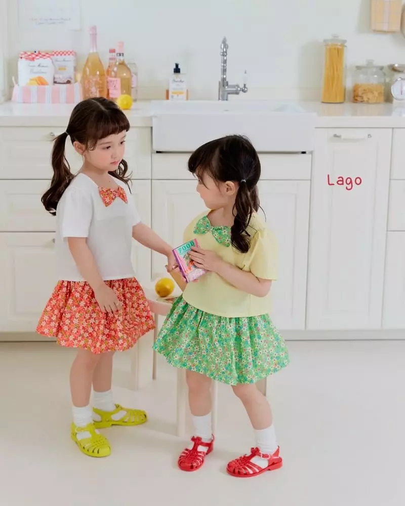 Lago - Korean Children Fashion - #discoveringself - Ribbon Blouse - 5