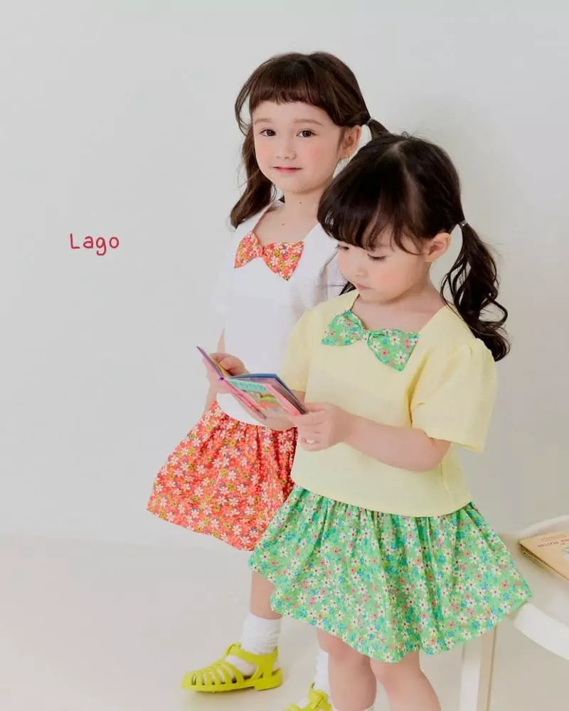 Lago - Korean Children Fashion - #fashionkids - Ribbon Blouse - 6