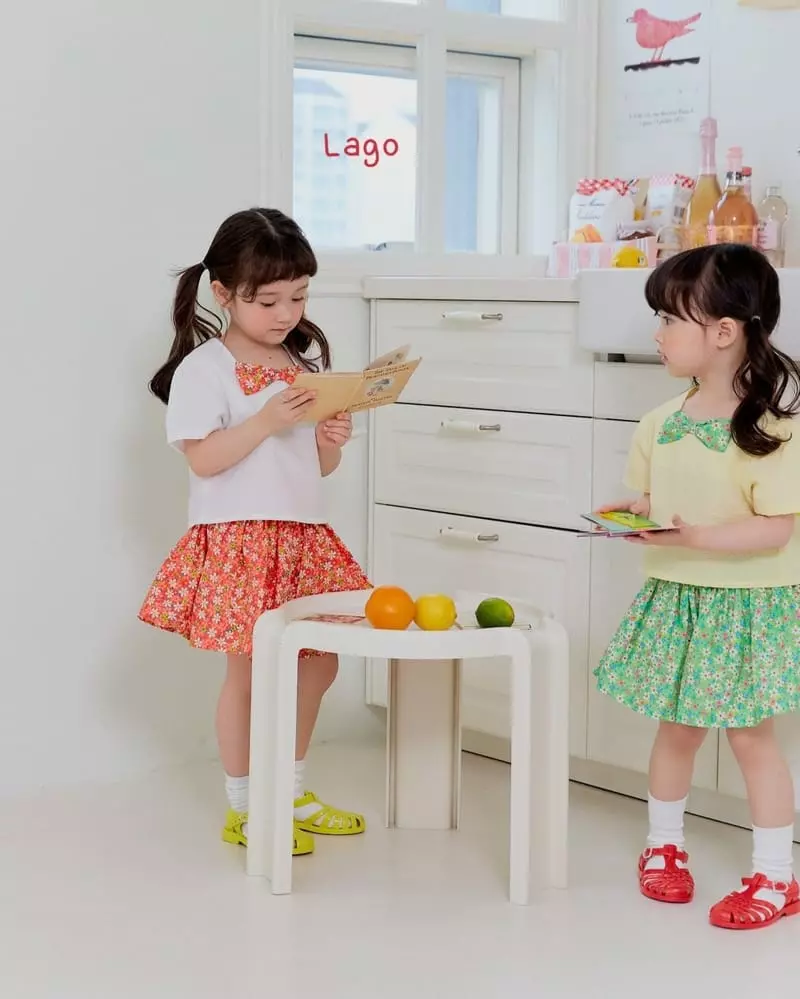 Lago - Korean Children Fashion - #kidzfashiontrend - Ribbon Blouse - 9