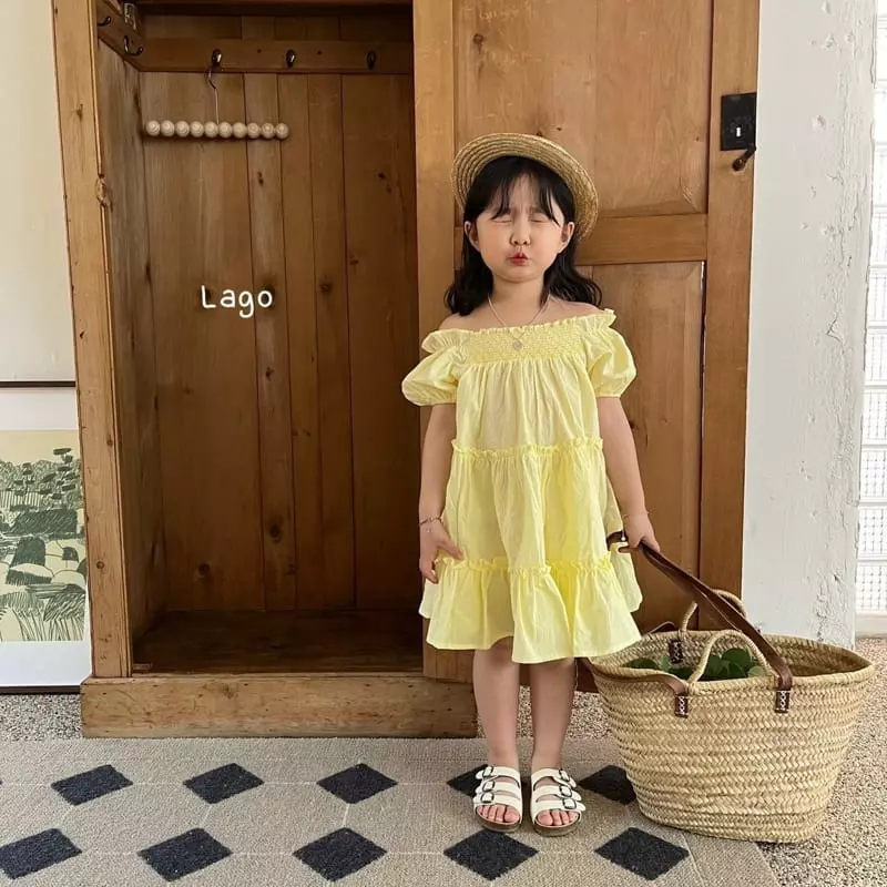 Lago - Korean Children Fashion - #Kfashion4kids - Dia One-piece - 4