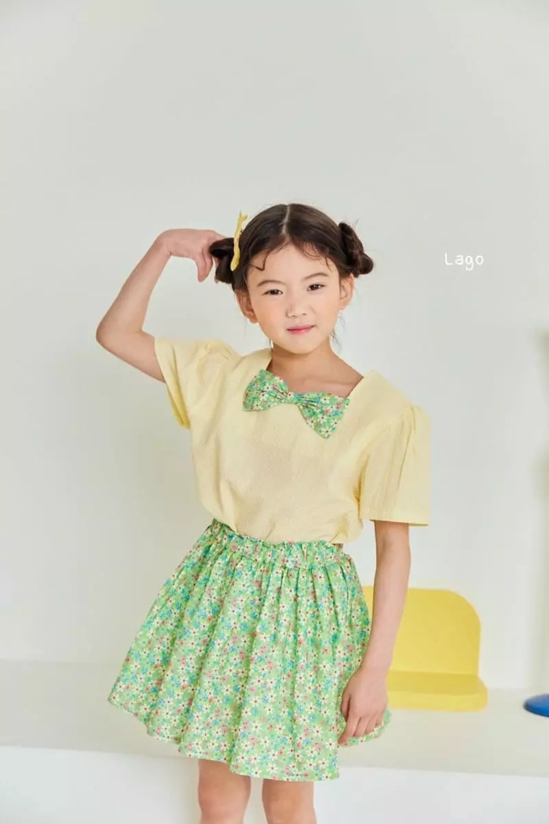 Lago - Korean Children Fashion - #littlefashionista - Ribbon Blouse - 11