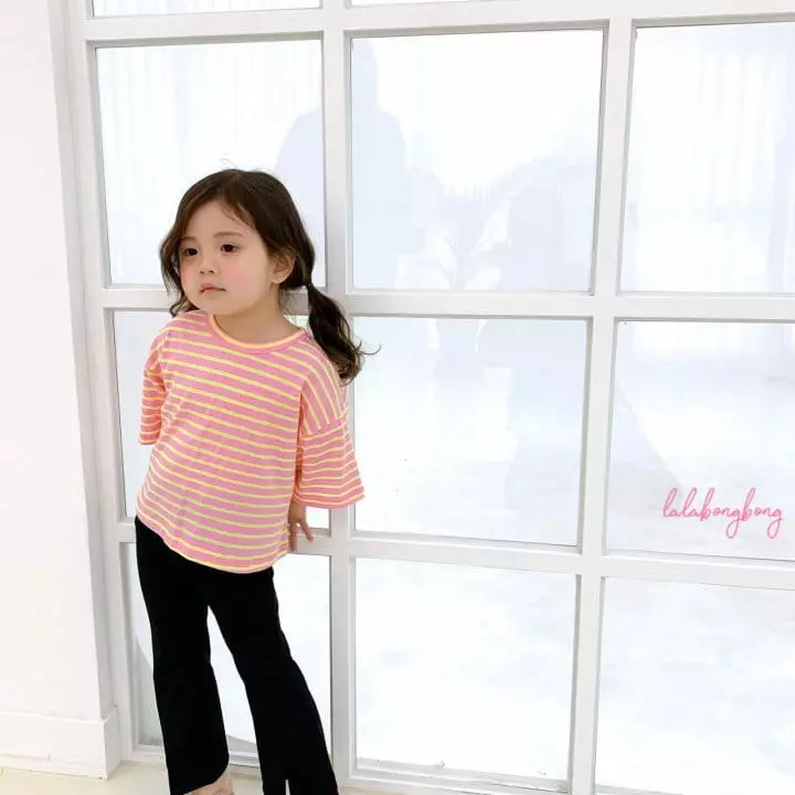Lalabongbong - Korean Children Fashion - #childofig - Suome Stripes Tee - 11