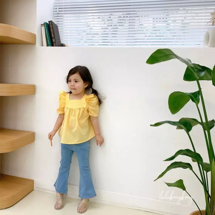 Lalabongbong - Korean Children Fashion - #childofig - Square Blouse - 10