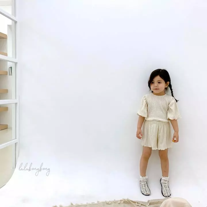 Lalabongbong - Korean Children Fashion - #childofig - Sopia Top Bottom Set - 5