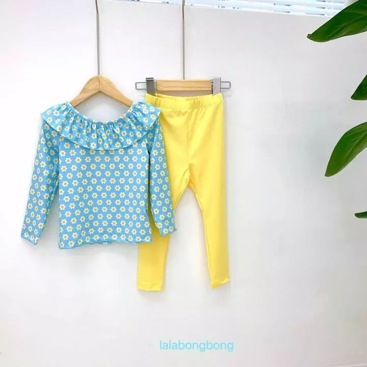 Lalabongbong - Korean Children Fashion - #childrensboutique - Flwoer Swimwear