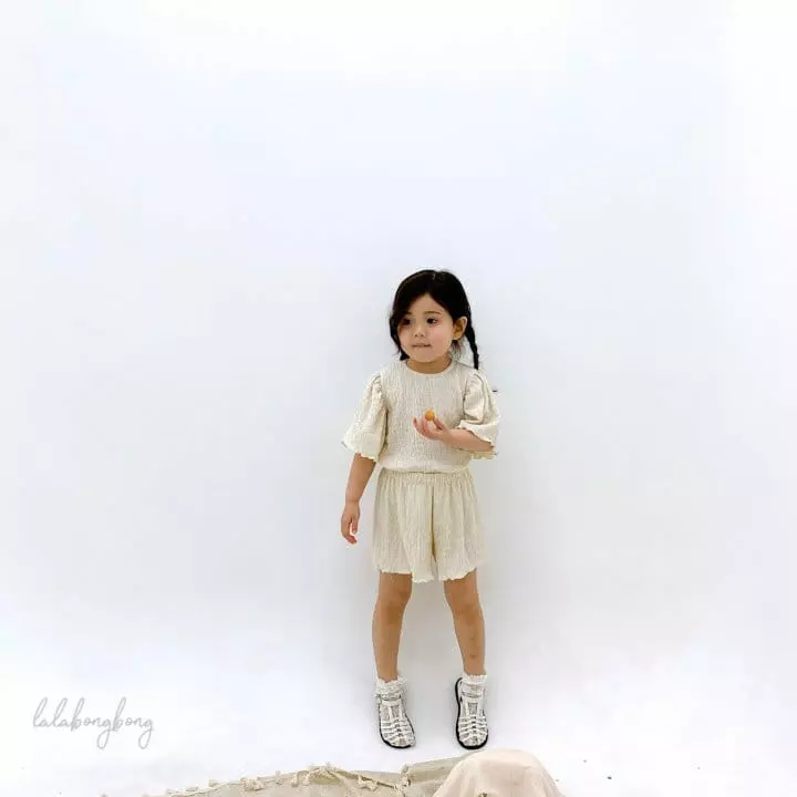 Lalabongbong - Korean Children Fashion - #childrensboutique - Sopia Top Bottom Set - 6