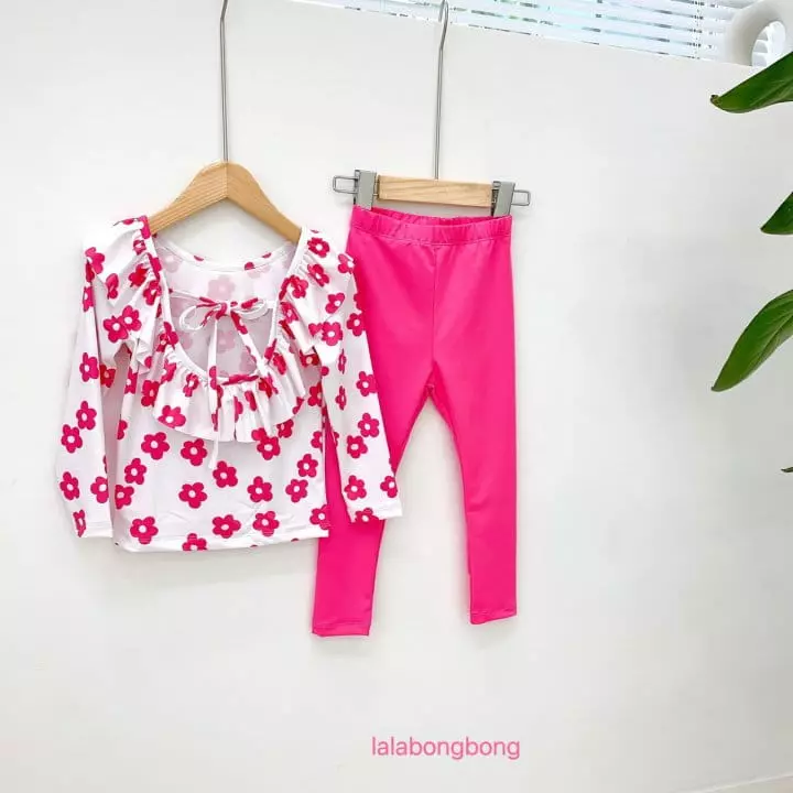 Lalabongbong - Korean Children Fashion - #designkidswear - Flwoer Swimwear - 2