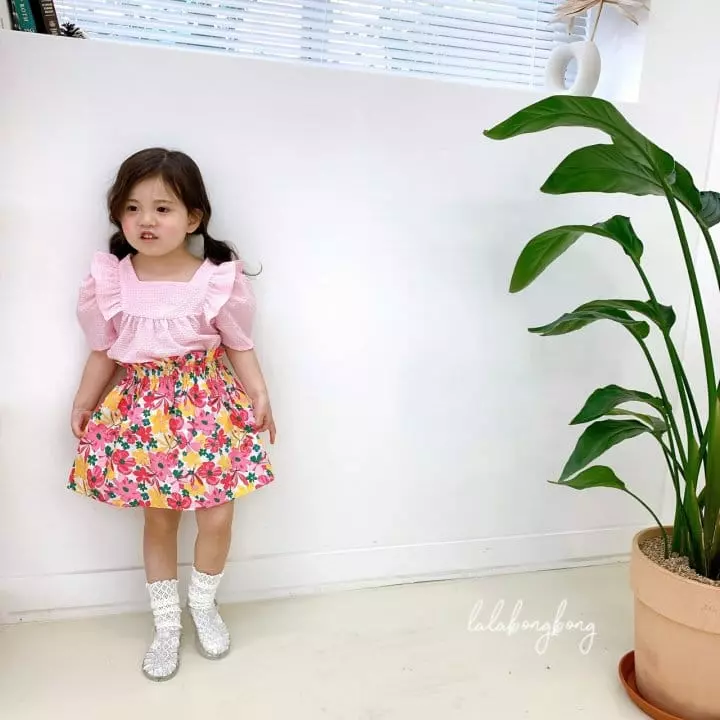 Lalabongbong - Korean Children Fashion - #designkidswear - Square Blouse - 12