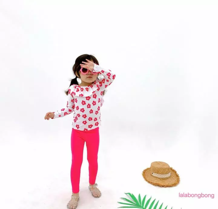 Lalabongbong - Korean Children Fashion - #discoveringself - Flwoer Swimwear - 4