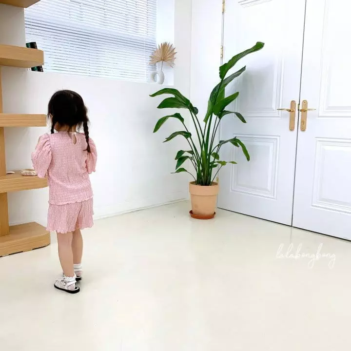 Lalabongbong - Korean Children Fashion - #fashionkids - Sopia Top Bottom Set - 9