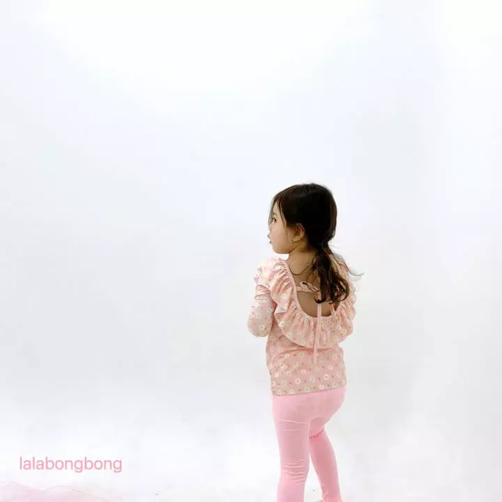 Lalabongbong - Korean Children Fashion - #kidsshorts - Flwoer Swimwear - 5