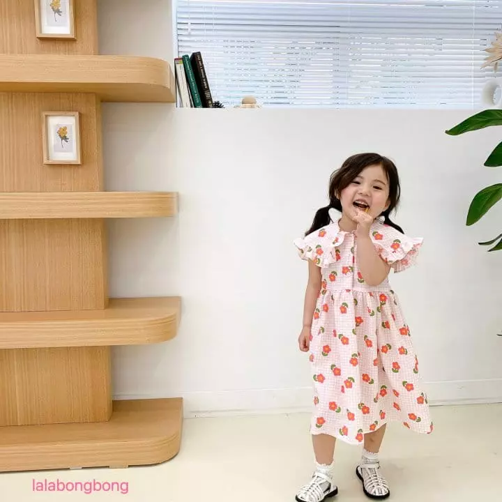 Lalabongbong - Korean Children Fashion - #kidsshorts - Pretty One-piece - 8