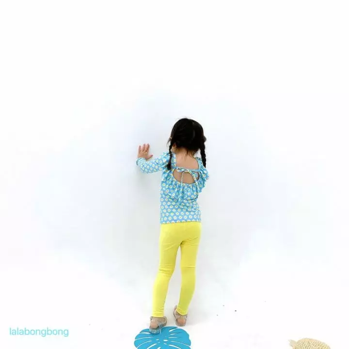 Lalabongbong - Korean Children Fashion - #kidsstore - Flwoer Swimwear - 6