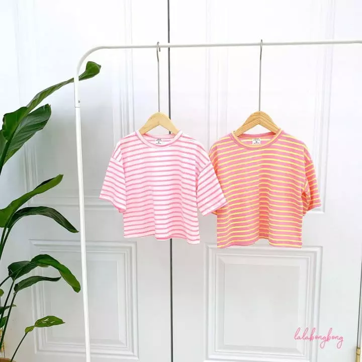 Lalabongbong - Korean Children Fashion - #kidsstore - Suome Stripes Tee