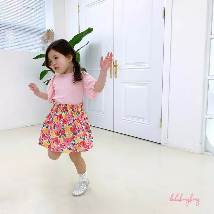 Lalabongbong - Korean Children Fashion - #magicofchildhood - Flower Skirt - 9