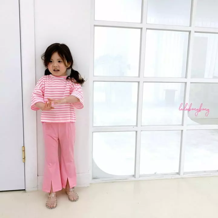 Lalabongbong - Korean Children Fashion - #magicofchildhood - Suome Stripes Tee - 5