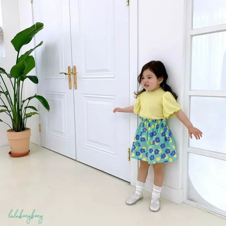 Lalabongbong - Korean Children Fashion - #prettylittlegirls - Flower Skirt - 11