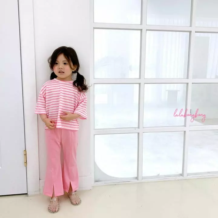 Lalabongbong - Korean Children Fashion - #stylishchildhood - Suome Stripes Tee - 10