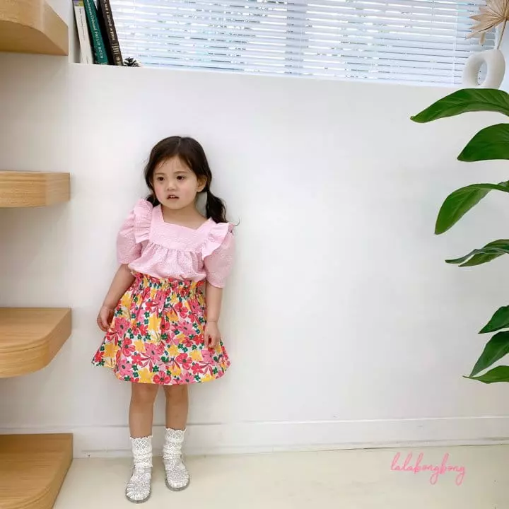 Lalabongbong - Korean Children Fashion - #stylishchildhood - Square Blouse - 9