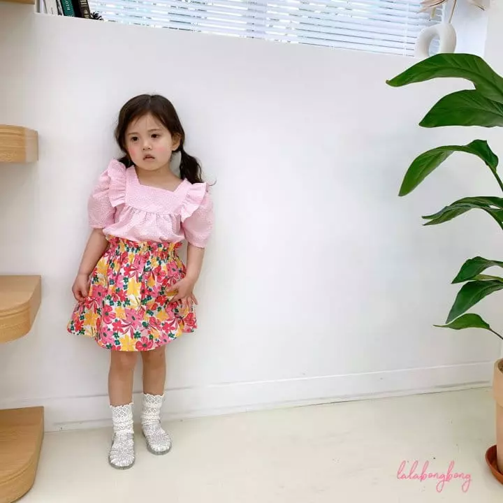 Lalabongbong - Korean Children Fashion - #todddlerfashion - Flower Skirt - 12