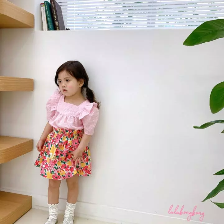 Lalabongbong - Korean Children Fashion - #todddlerfashion - Square Blouse - 7