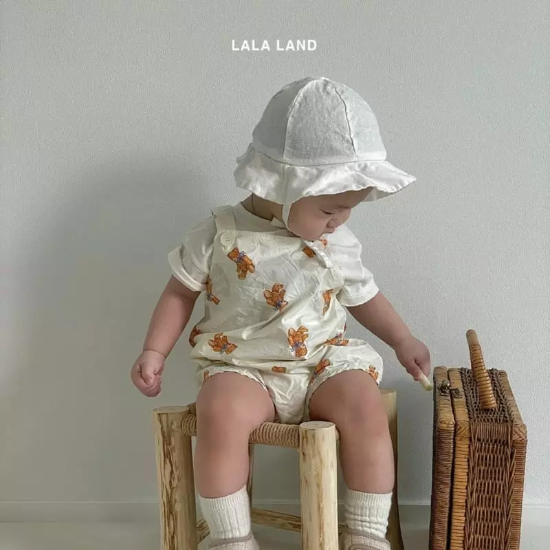 Lalaland - Korean Baby Fashion - #babyclothing - Bebe Heart Bear Bodysuit