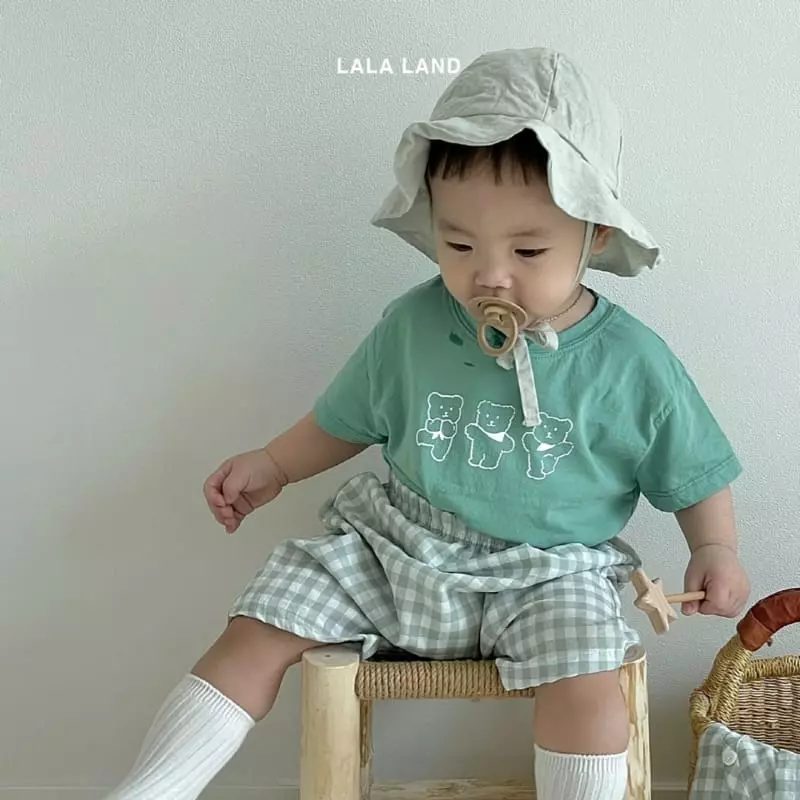 Lalaland - Korean Baby Fashion - #babyclothing - Bebe Bear Cardigan Top Bottom Set - 10