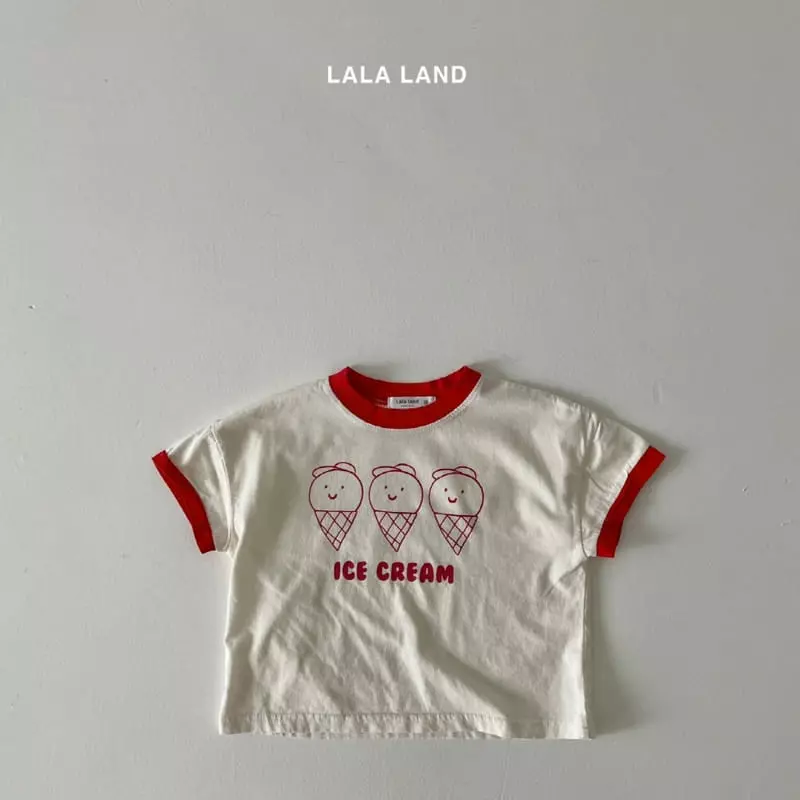Lalaland - Korean Baby Fashion - #babylifestyle - Bebe Ice Cream Tee - 11