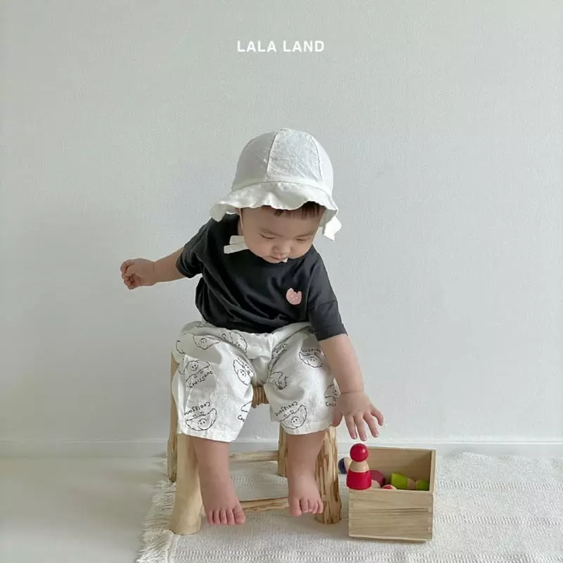 Lalaland - Korean Baby Fashion - #babyootd - Bebe Point Piping Tee - 8