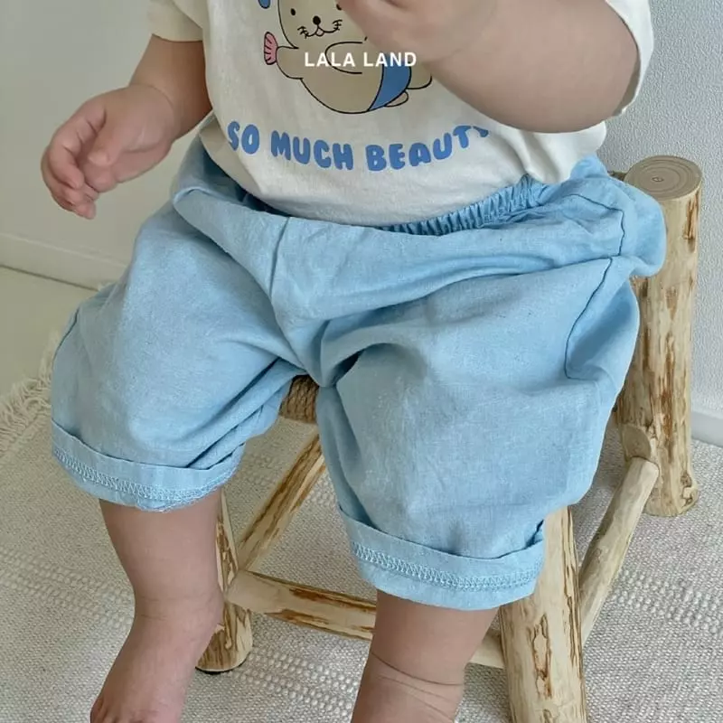 Lalaland - Korean Baby Fashion - #babyoutfit - Bebe Mom Bbe Pants - 2