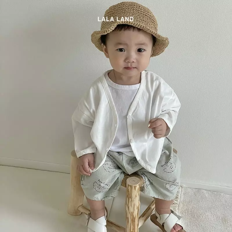 Lalaland - Korean Baby Fashion - #babyoutfit - Bebe Summer Cardigan