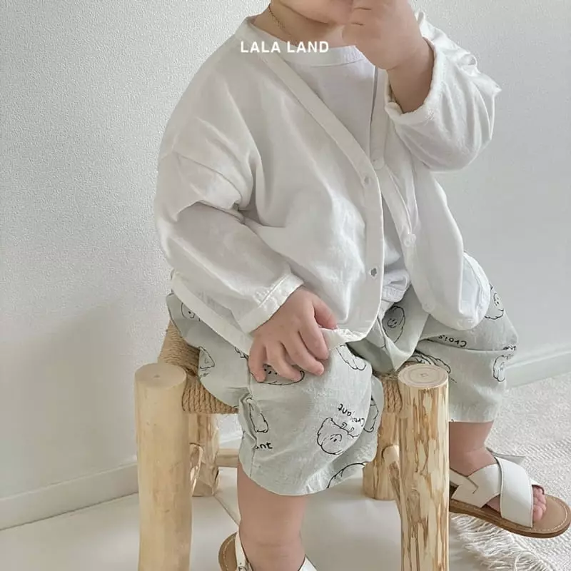 Lalaland - Korean Baby Fashion - #babyoutfit - Bebe Summer Cardigan - 2