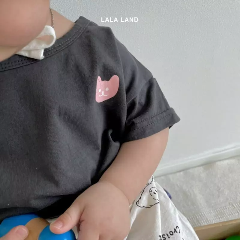 Lalaland - Korean Baby Fashion - #babywear - Bebe Point Piping Tee - 11